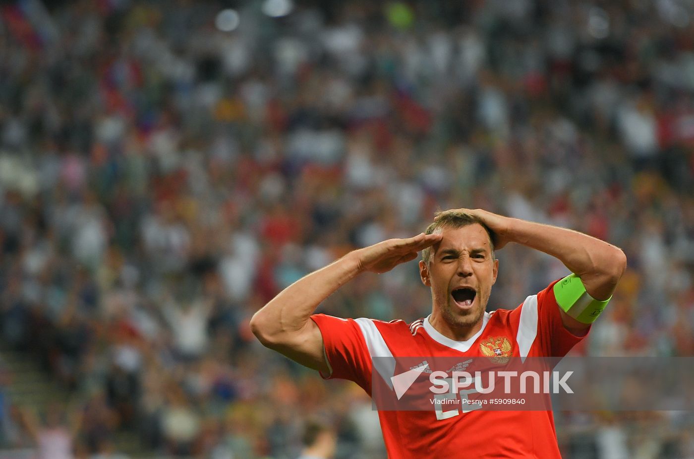 Russia Soccer Euro 2020 Qualifier Russia - San Marino