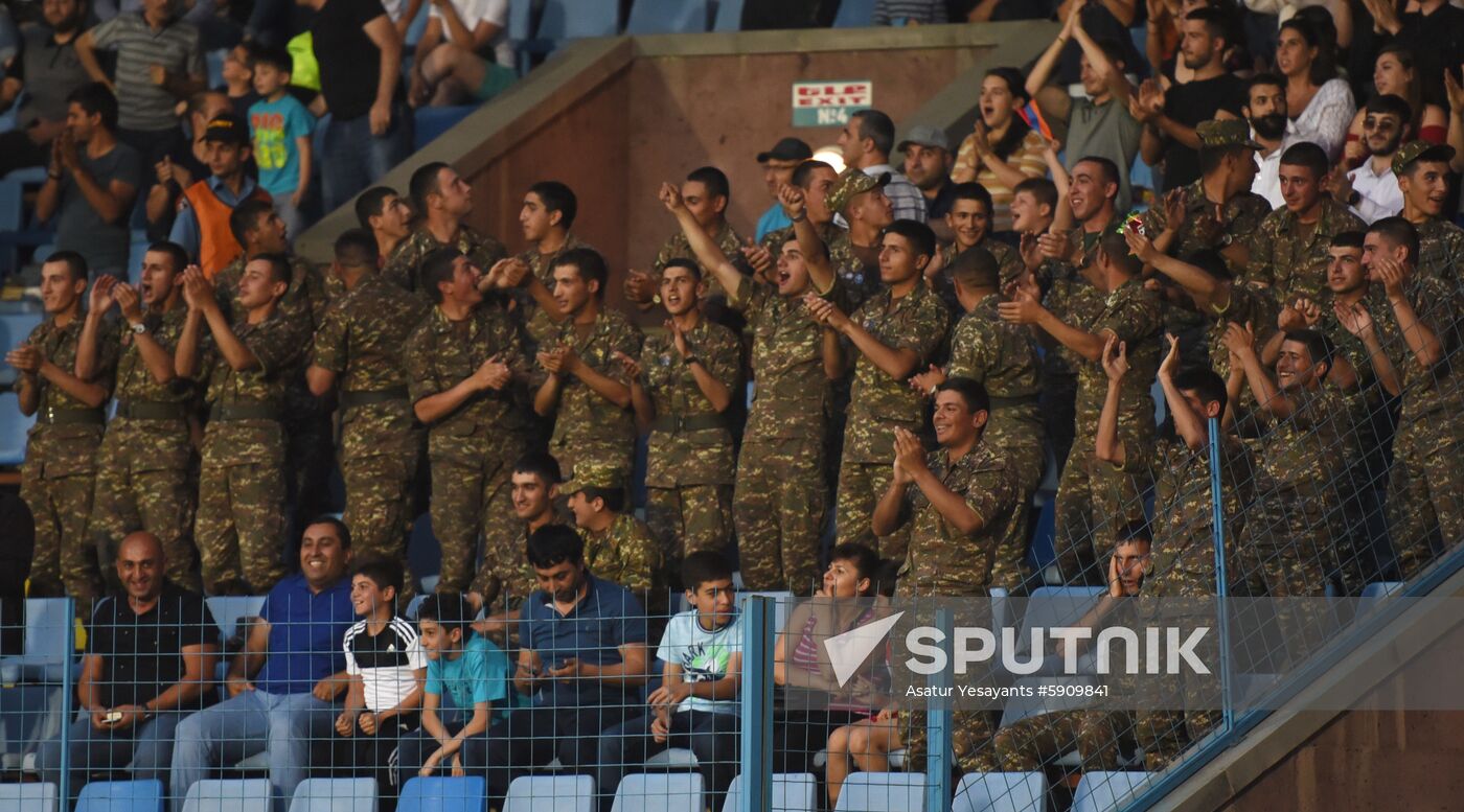 Armenia Soccer Euro 2020 Qualifier Armenia - Liechtenstein