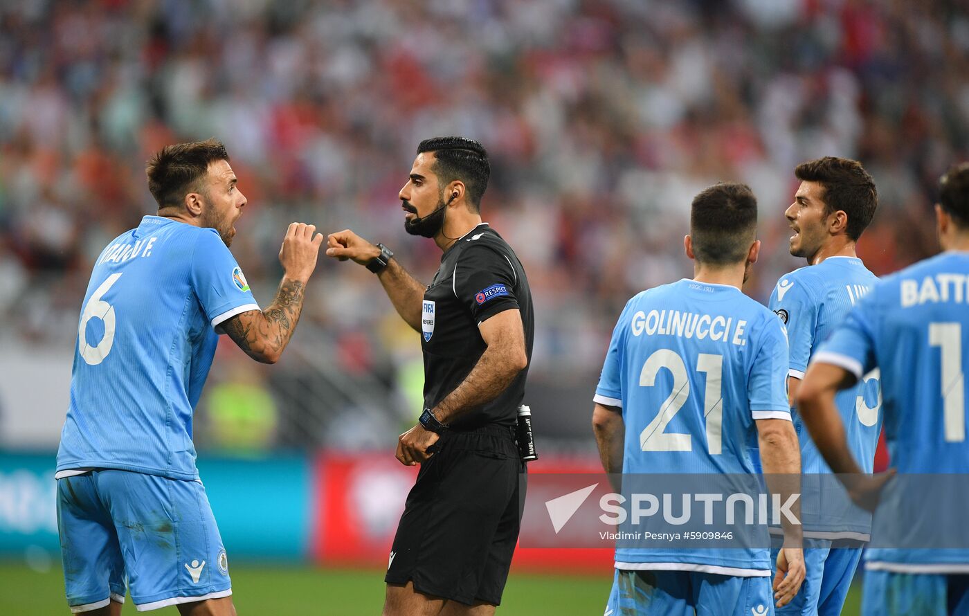 Russia Soccer Euro 2020 Qualifier Russia - San Marino