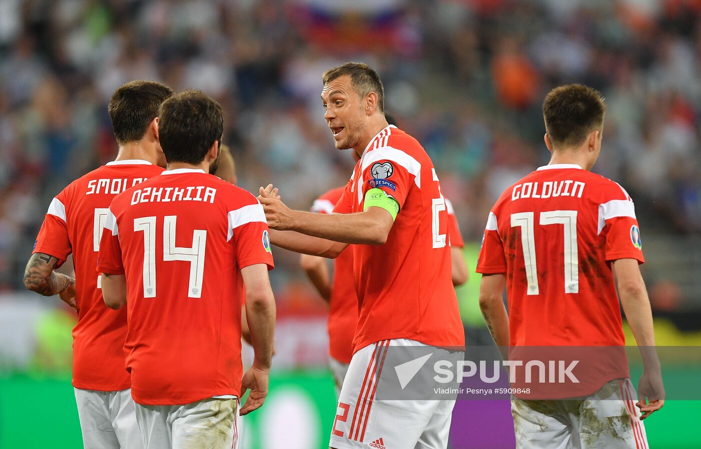Russia Soccer Euro 2020 Qualifier Russia - San Marino