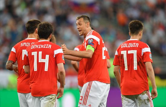 Russia Soccer Euro 2020 Qualifier Russia - San Marino