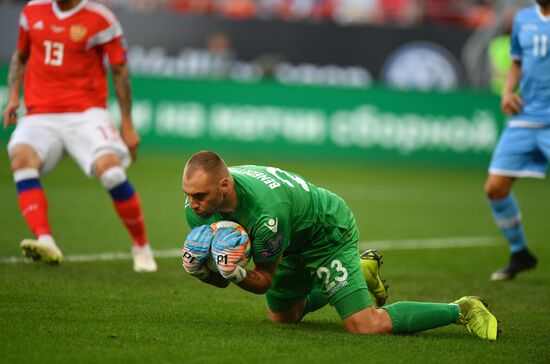 Russia Soccer Euro 2020 Qualifier Russia - San Marino