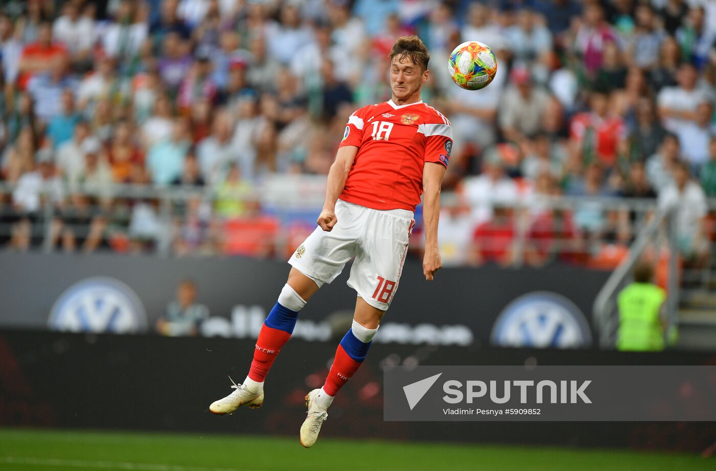 Russia Soccer Euro 2020 Qualifier Russia - San Marino