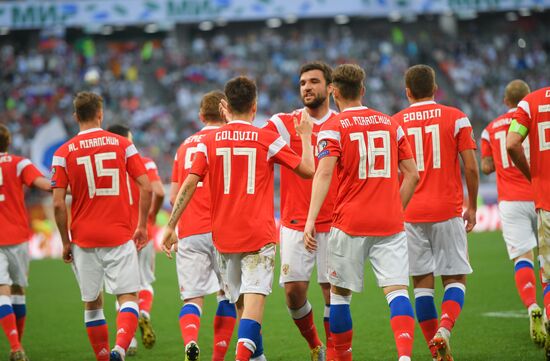 Russia Soccer Euro 2020 Qualifier Russia - San Marino