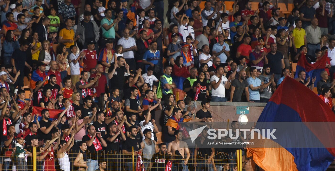 Armenia Soccer Euro 2020 Qualifier Armenia - Liechtenstein