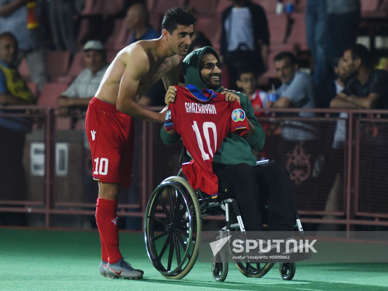 Armenia Soccer Euro 2020 Qualifier Armenia - Liechtenstein