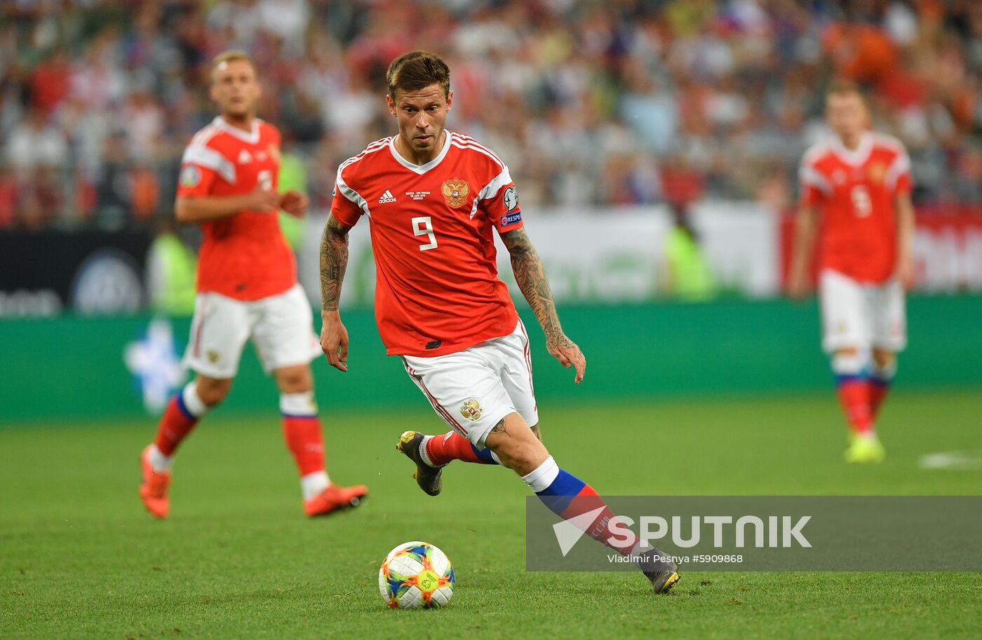 Russia Soccer Euro 2020 Qualifier Russia - San Marino