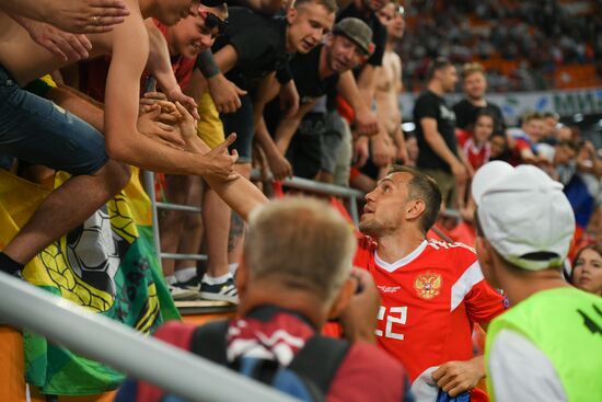 Russia Soccer Euro 2020 Qualifier Russia - San Marino