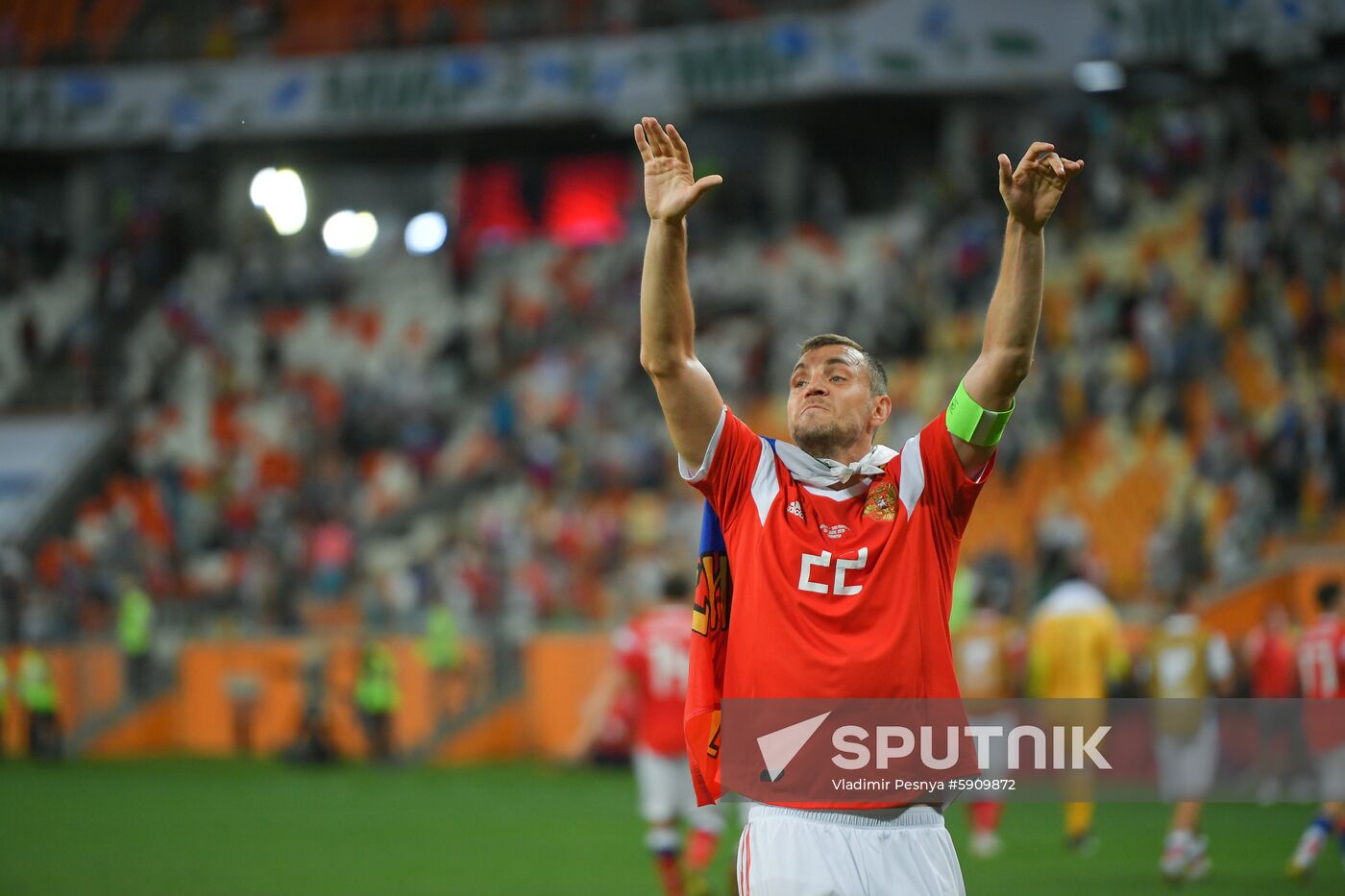 Russia Soccer Euro 2020 Qualifier Russia - San Marino