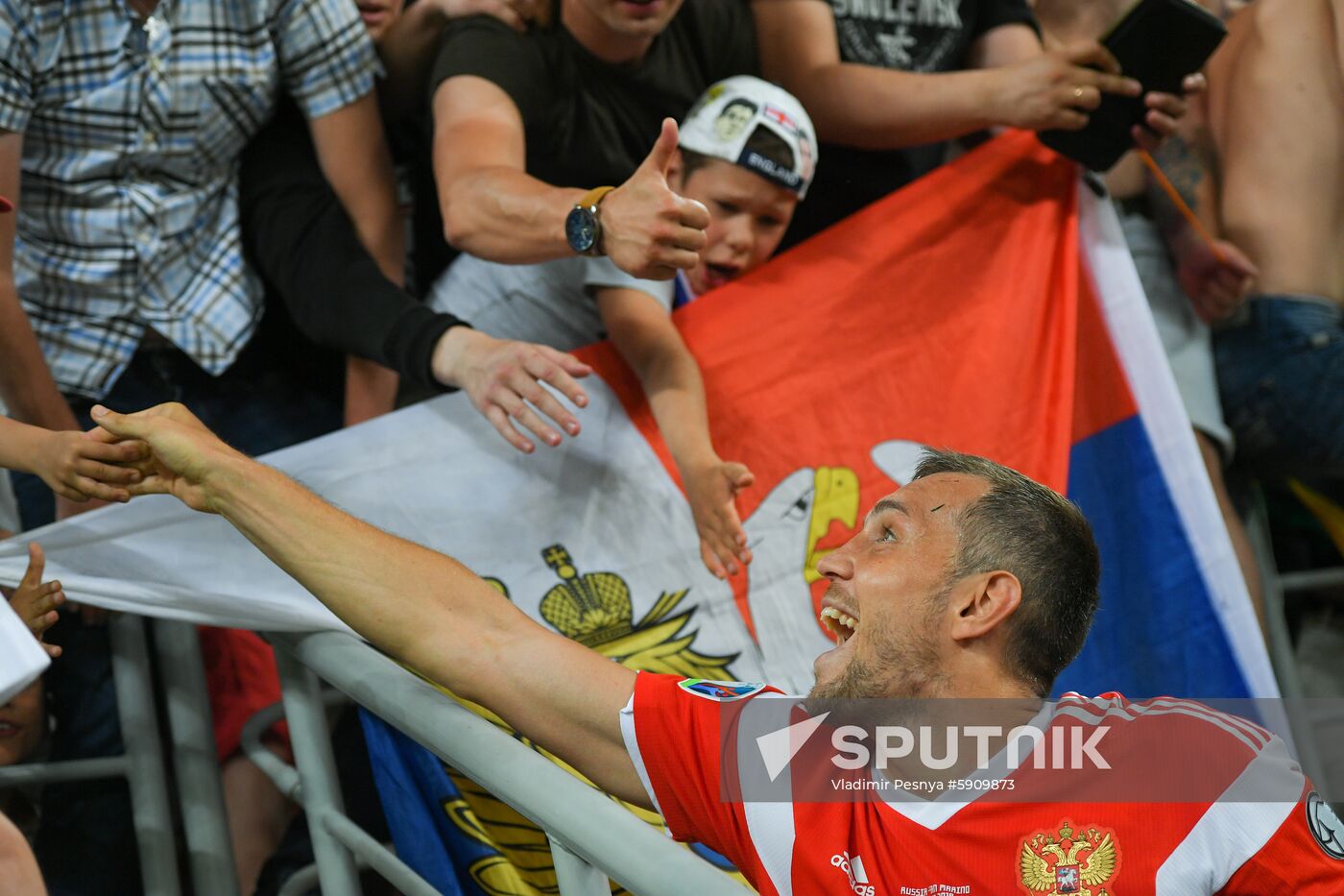 Russia Soccer Euro 2020 Qualifier Russia - San Marino
