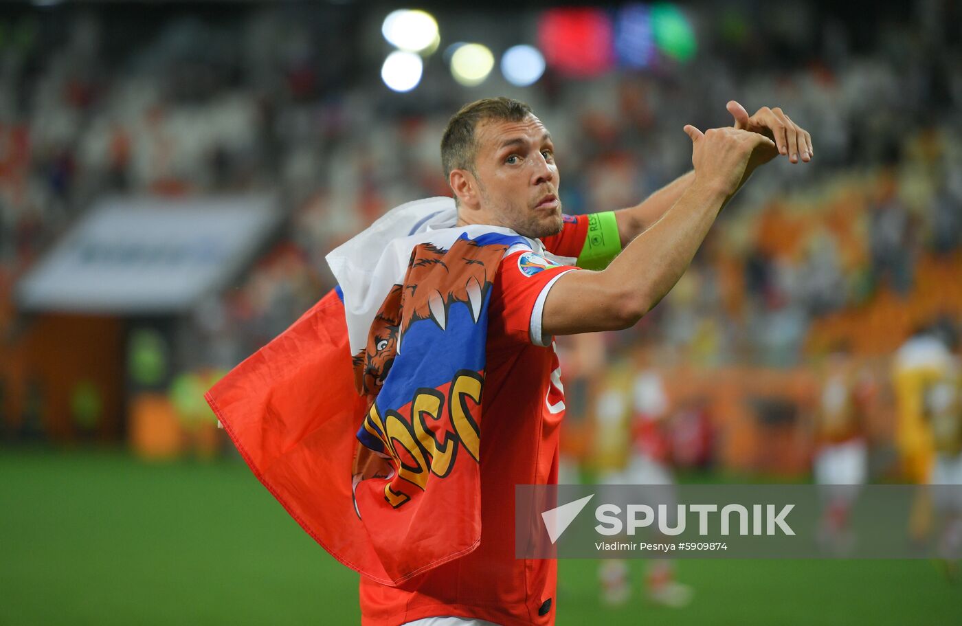 Russia Soccer Euro 2020 Qualifier Russia - San Marino