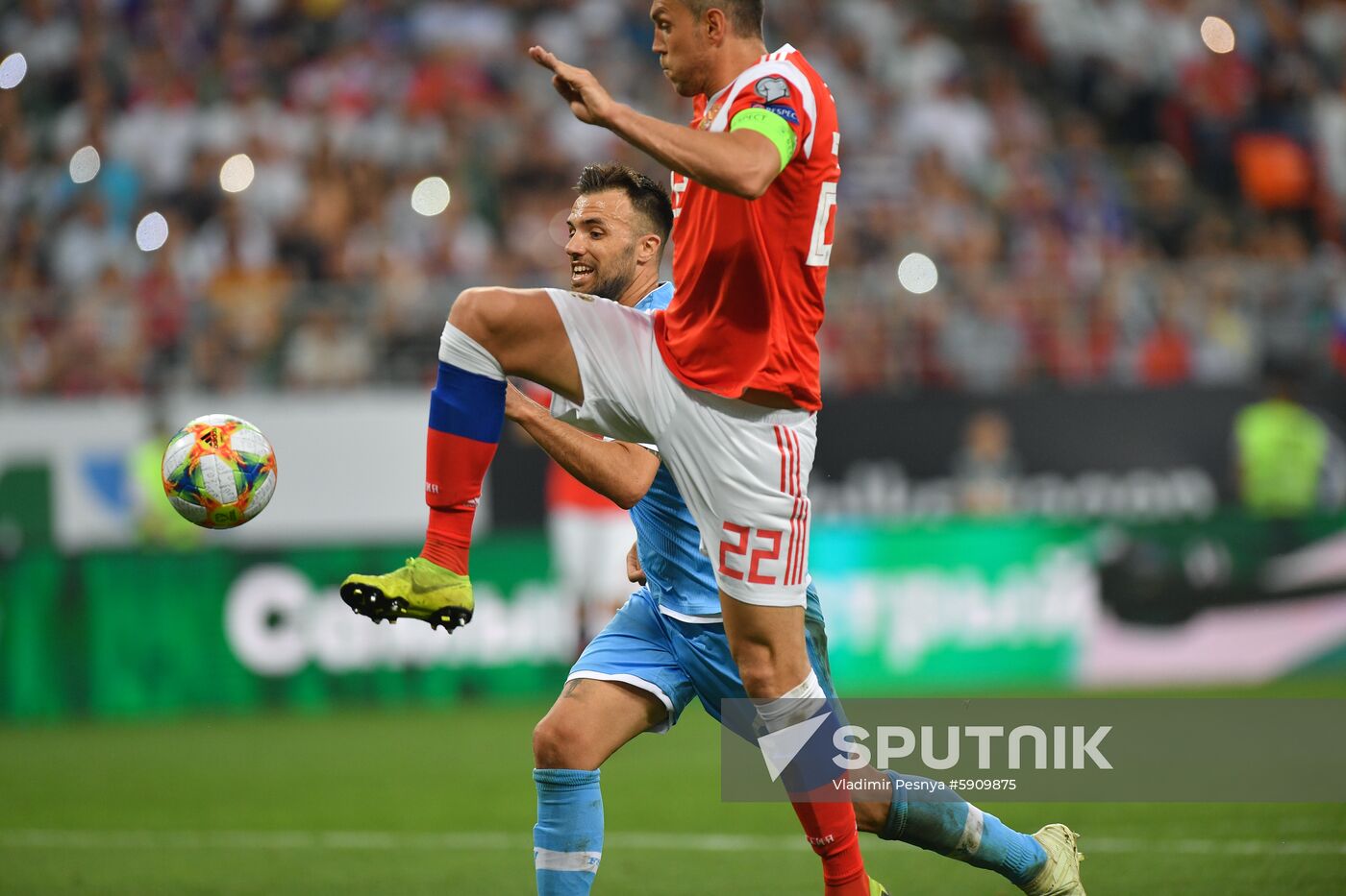 Russia Soccer Euro 2020 Qualifier Russia - San Marino
