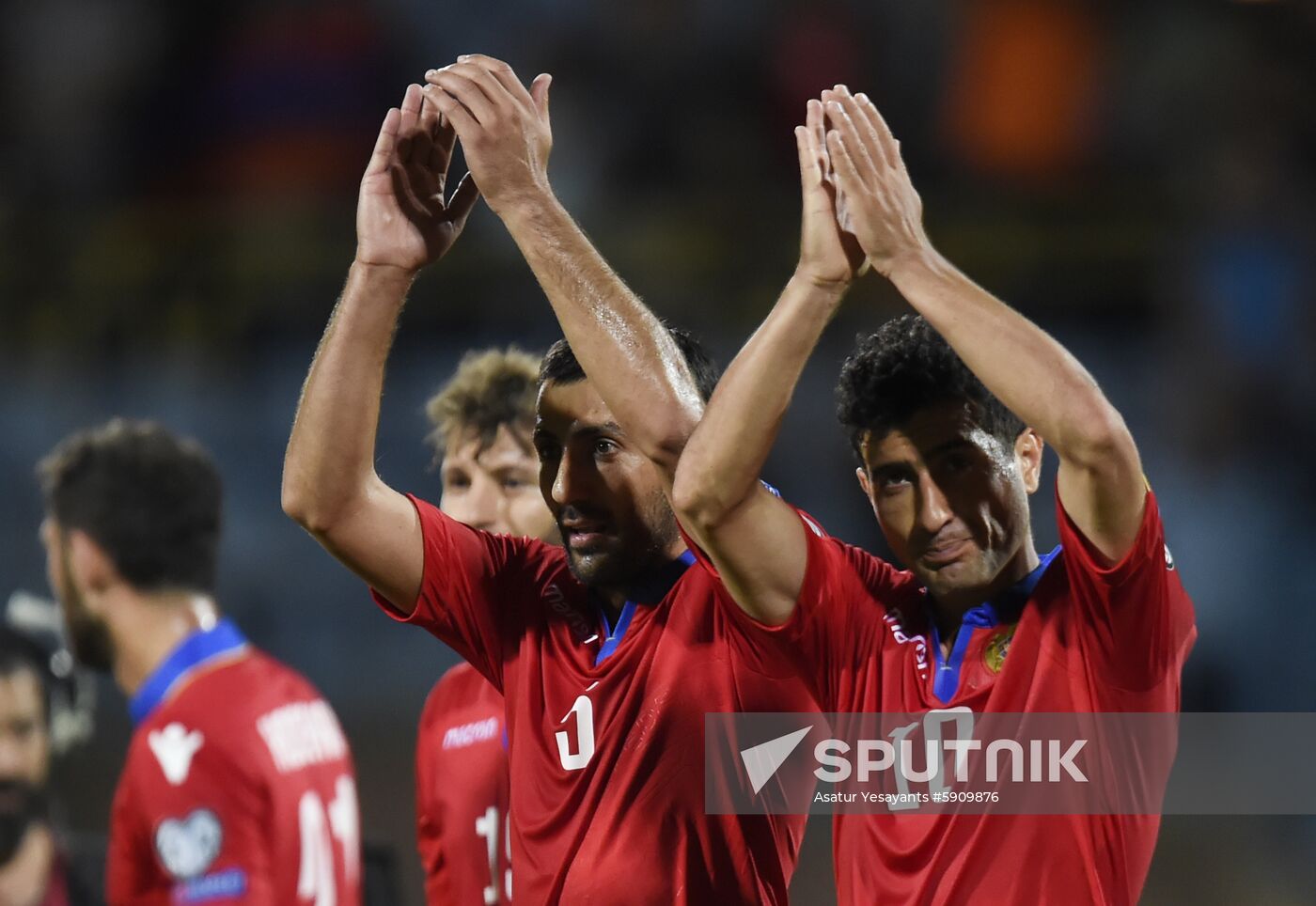 Armenia Soccer Euro 2020 Qualifier Armenia - Liechtenstein
