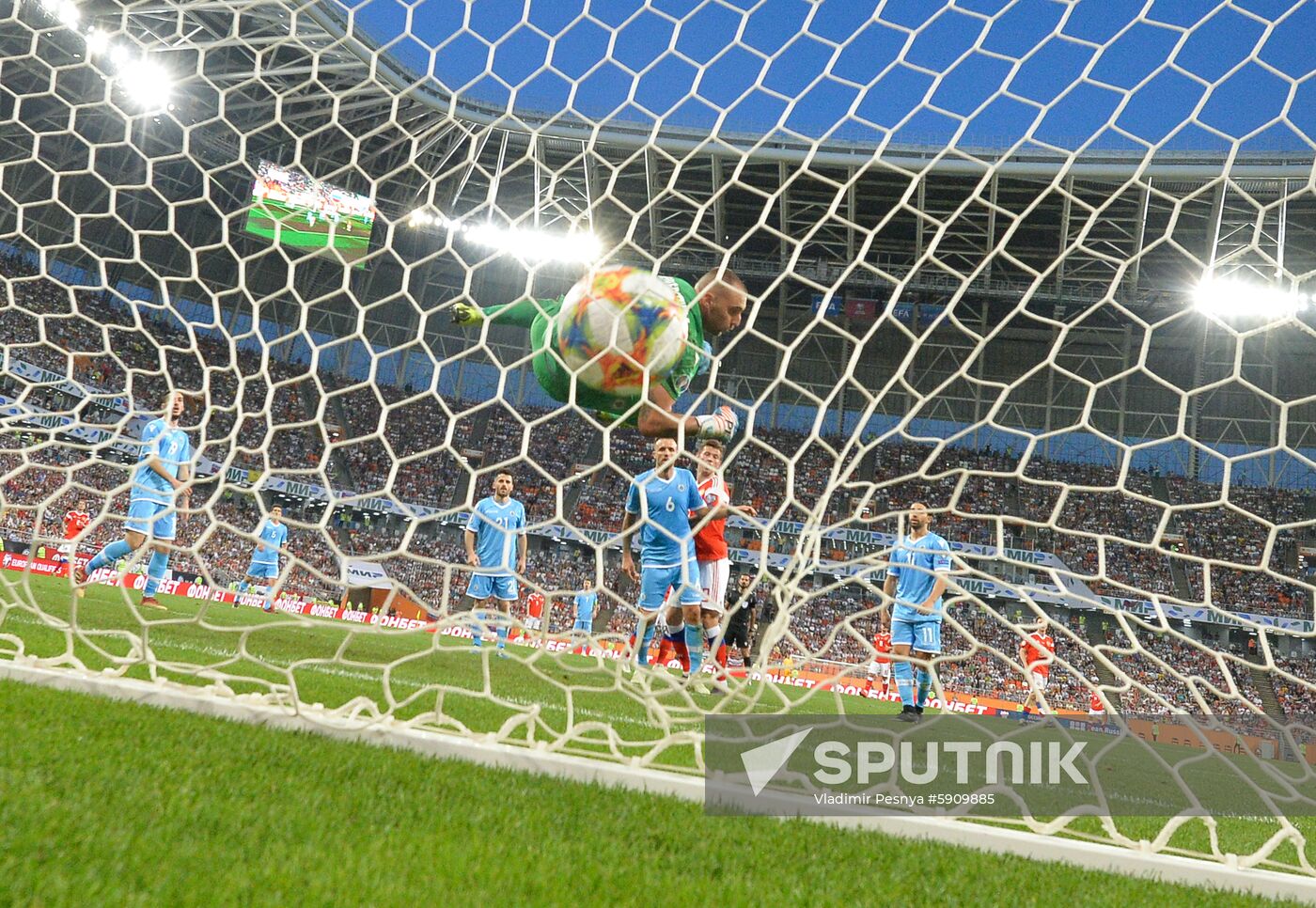 Russia Soccer Euro 2020 Qualifier Russia - San Marino