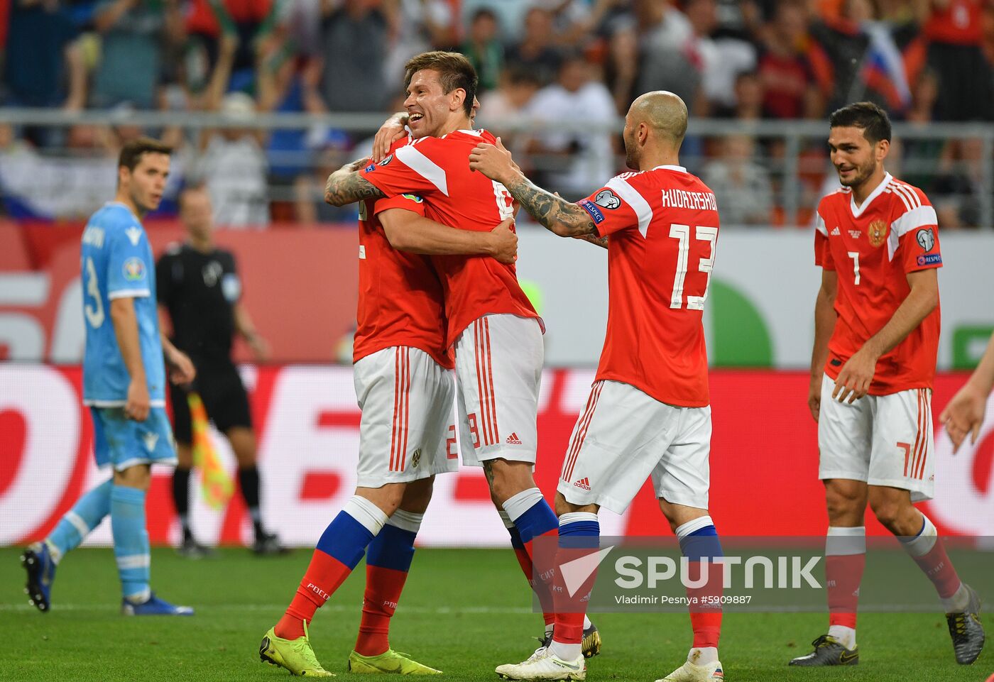 Russia Soccer Euro 2020 Qualifier Russia - San Marino