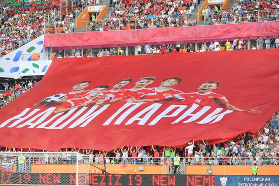 Russia Soccer Euro 2020 Qualifier Russia - San Marino