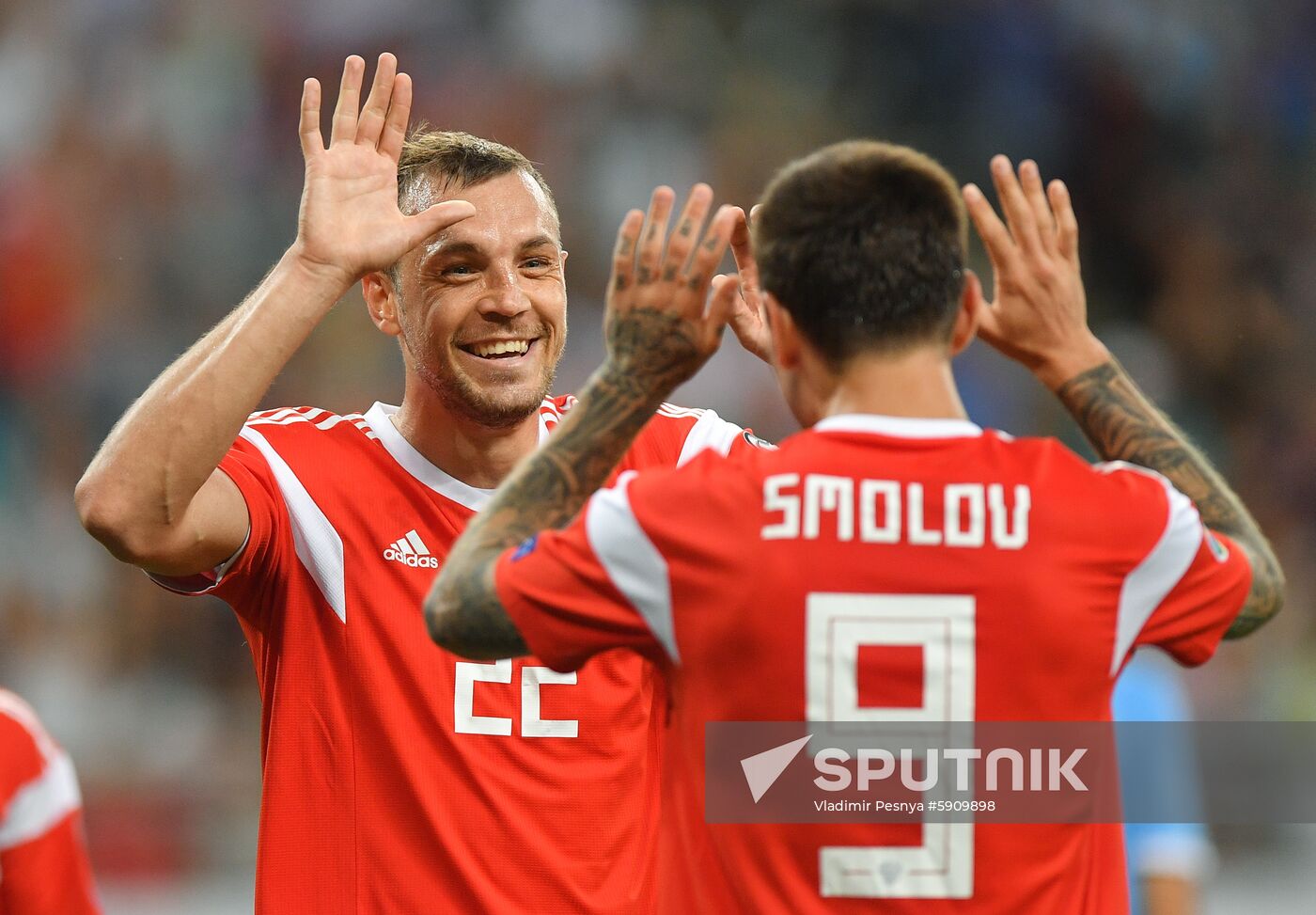 Russia Soccer Euro 2020 Qualifier Russia - San Marino