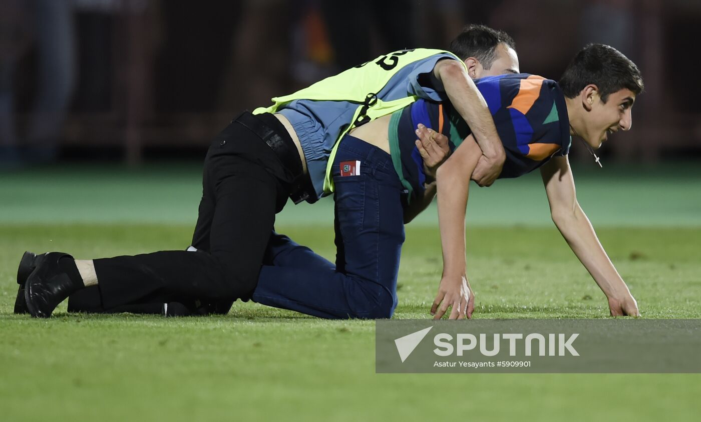 Armenia Soccer Euro 2020 Qualifier Armenia - Liechtenstein