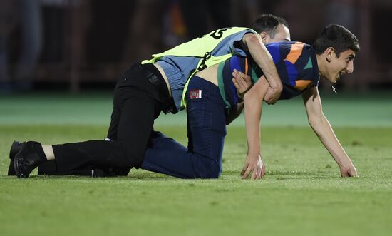 Armenia Soccer Euro 2020 Qualifier Armenia - Liechtenstein