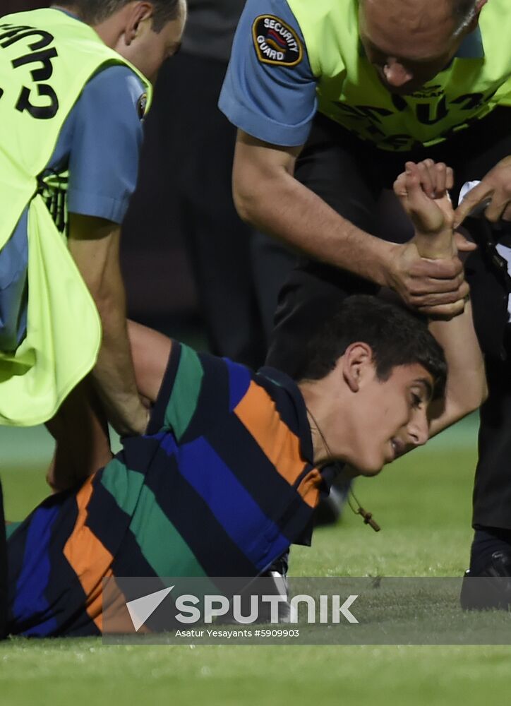 Armenia Soccer Euro 2020 Qualifier Armenia - Liechtenstein