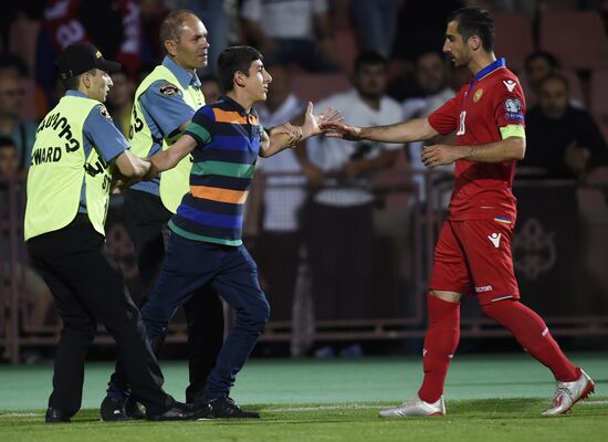 Armenia Soccer Euro 2020 Qualifier Armenia - Liechtenstein
