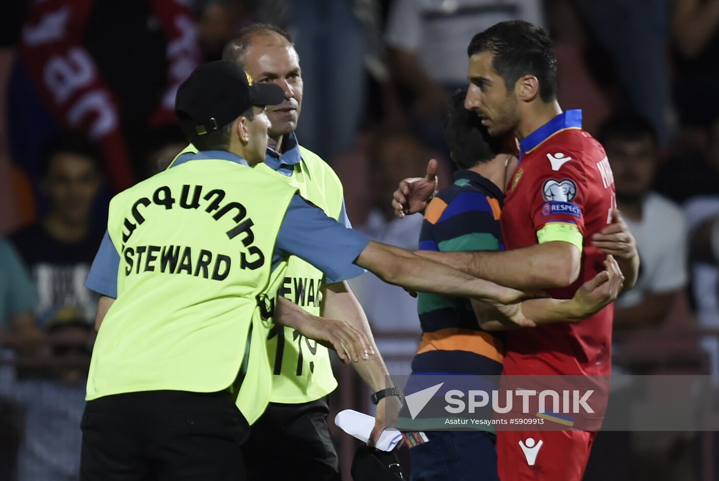 Armenia Soccer Euro 2020 Qualifier Armenia - Liechtenstein