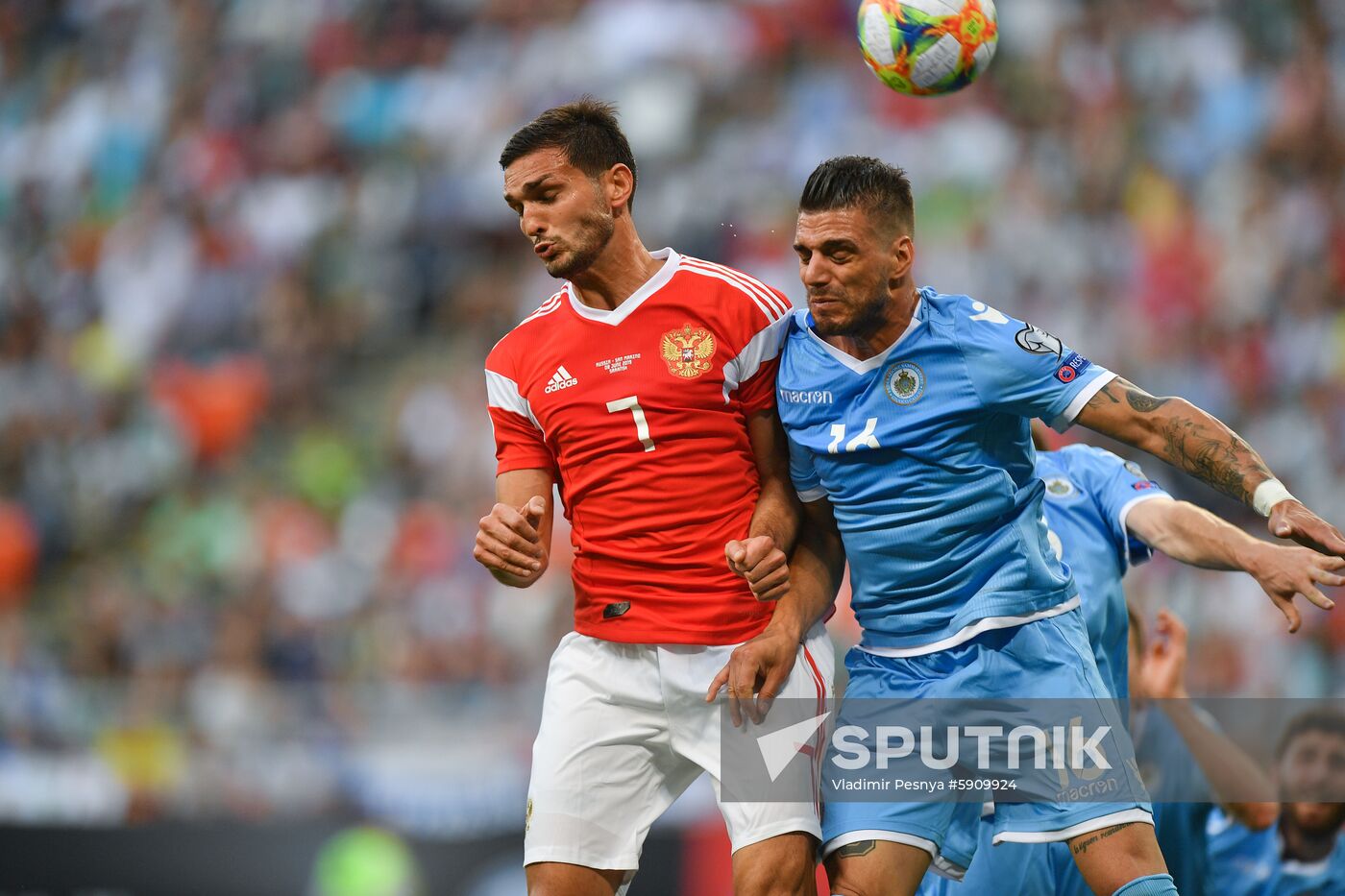 Russia Soccer Euro 2020 Qualifier Russia - San Marino