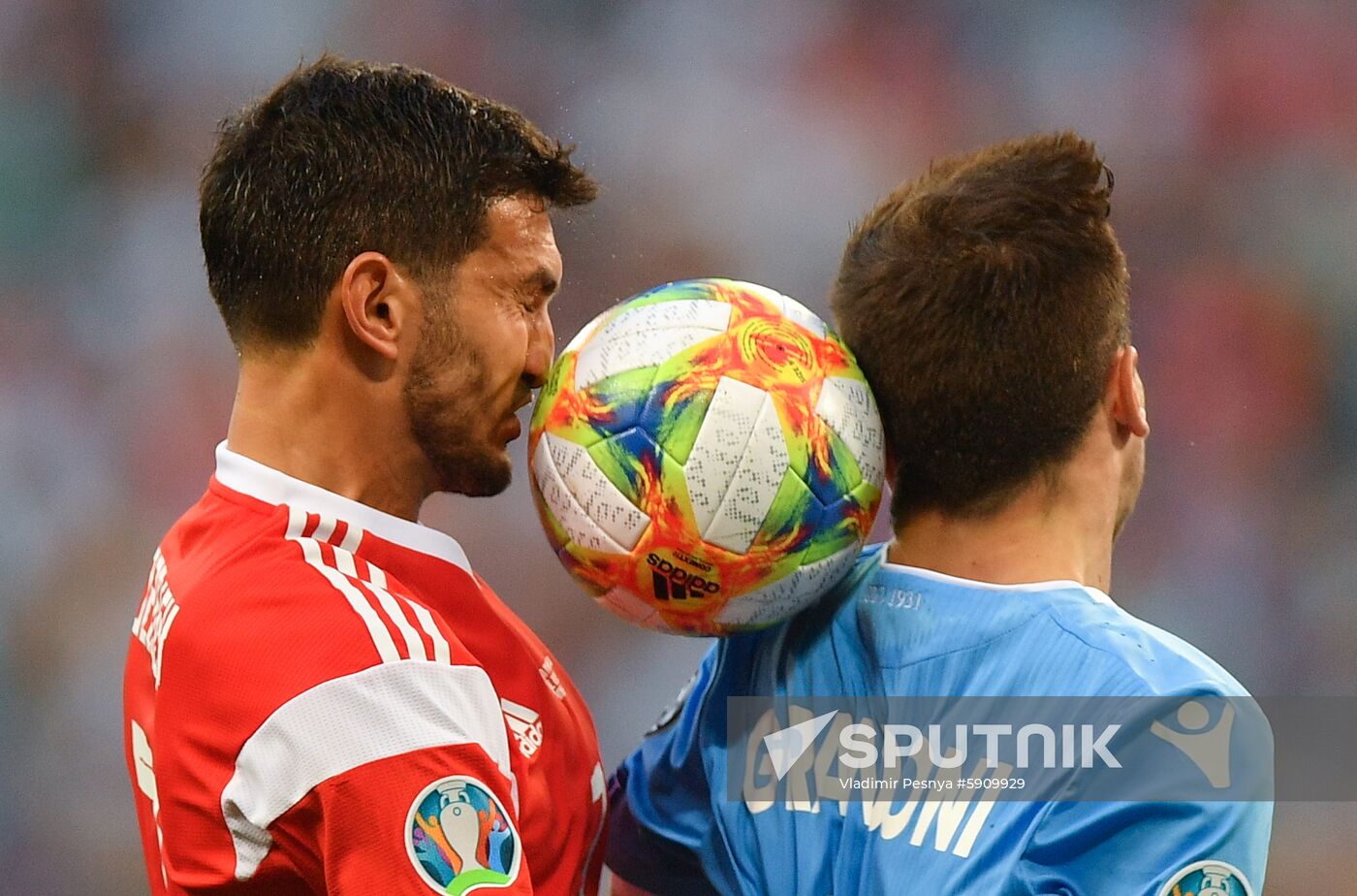 Russia Soccer Euro 2020 Qualifier Russia - San Marino