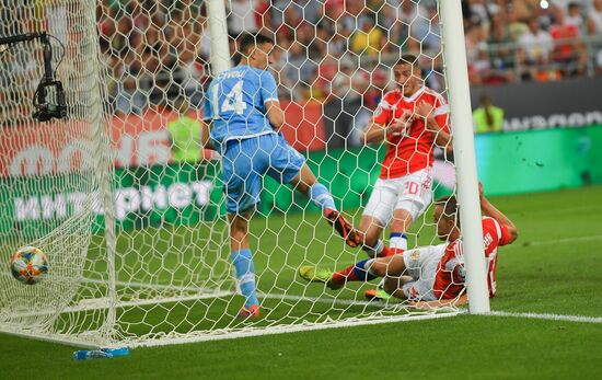 Russia Soccer Euro 2020 Qualifier Russia - San Marino