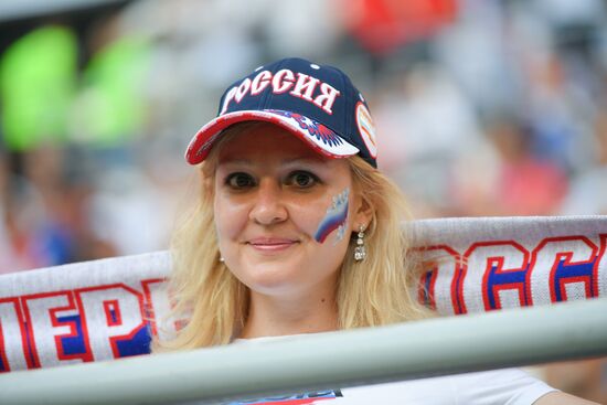 Russia Soccer Euro 2020 Qualifier Russia - San Marino