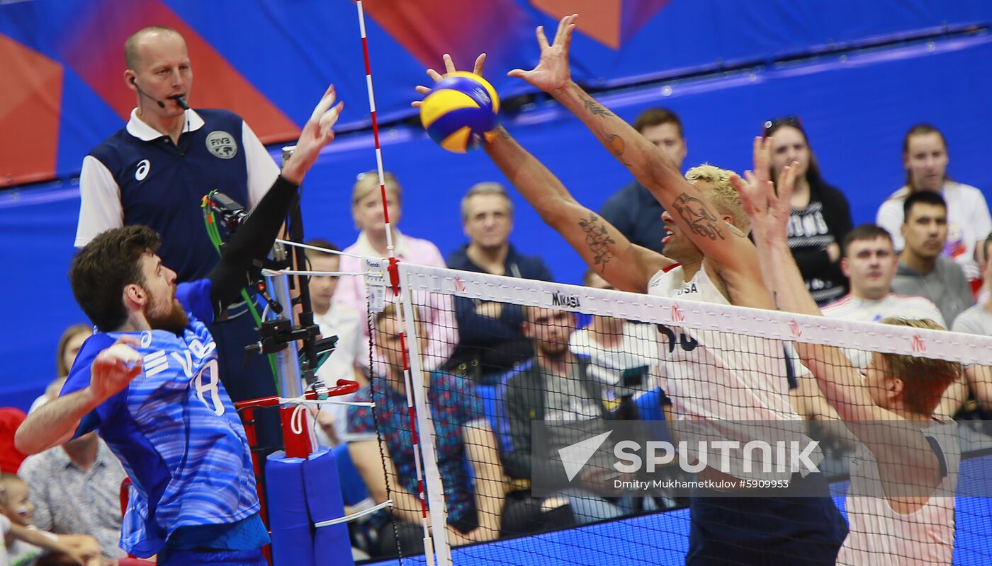 Russia Volleyball Nations League Russia - United States