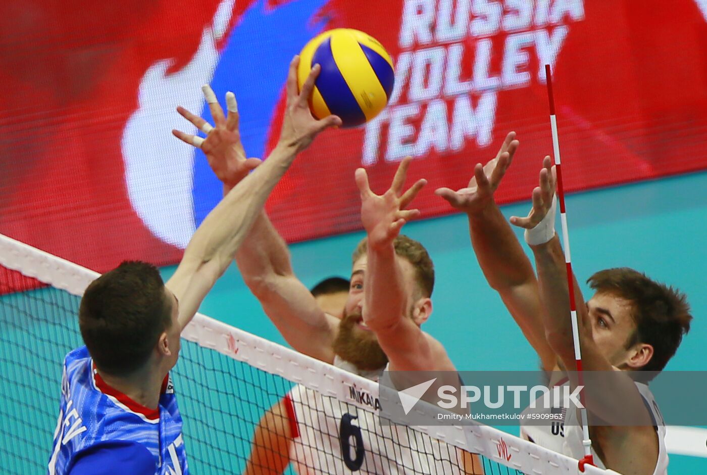 Russia Volleyball Nations League Russia - United States