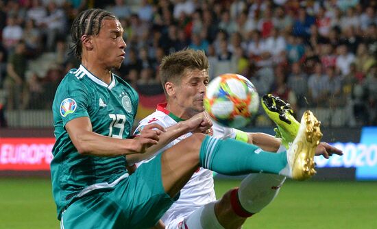 Belarus Soccer Euro 2020 Qualifier Belarus - Germany