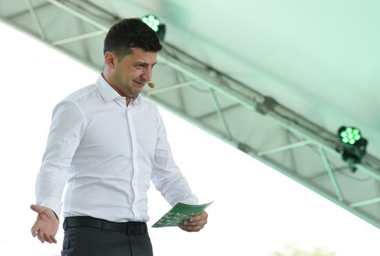 Ukraine Parliamentary Election Servant of People