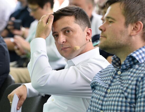 Ukraine Parliamentary Election Servant of People