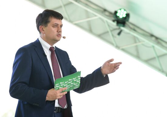 Ukraine Parliamentary Election Servant of People