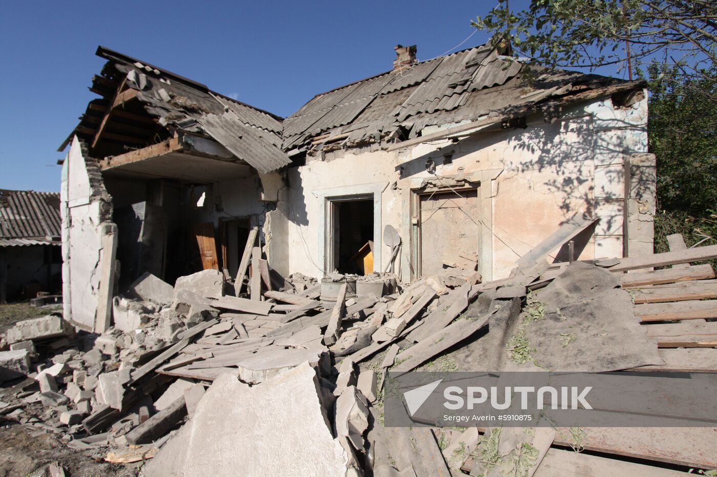 Ukraine DPR Shelling