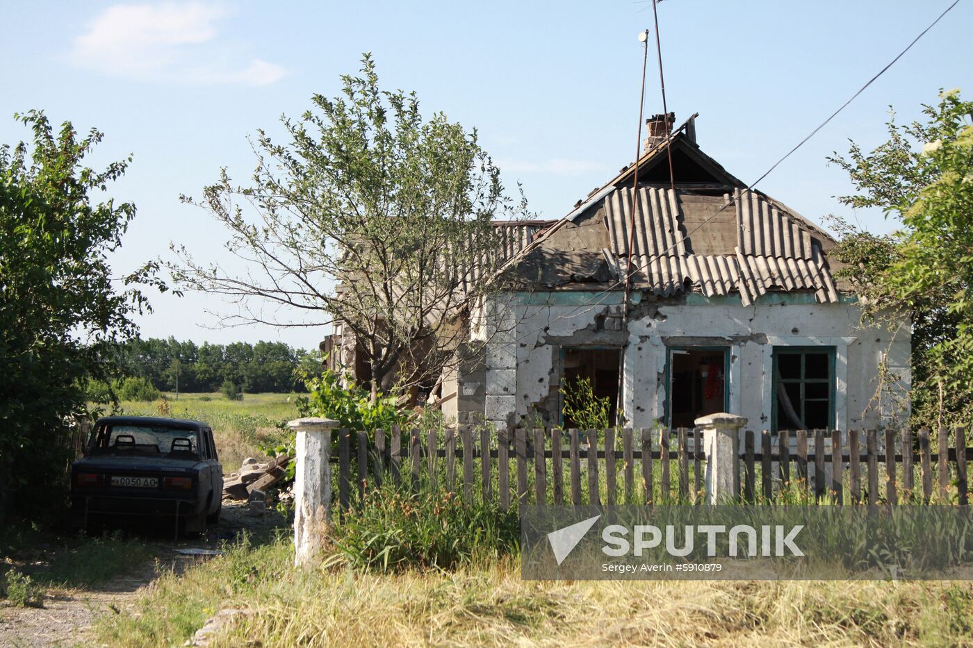 Ukraine DPR Shelling