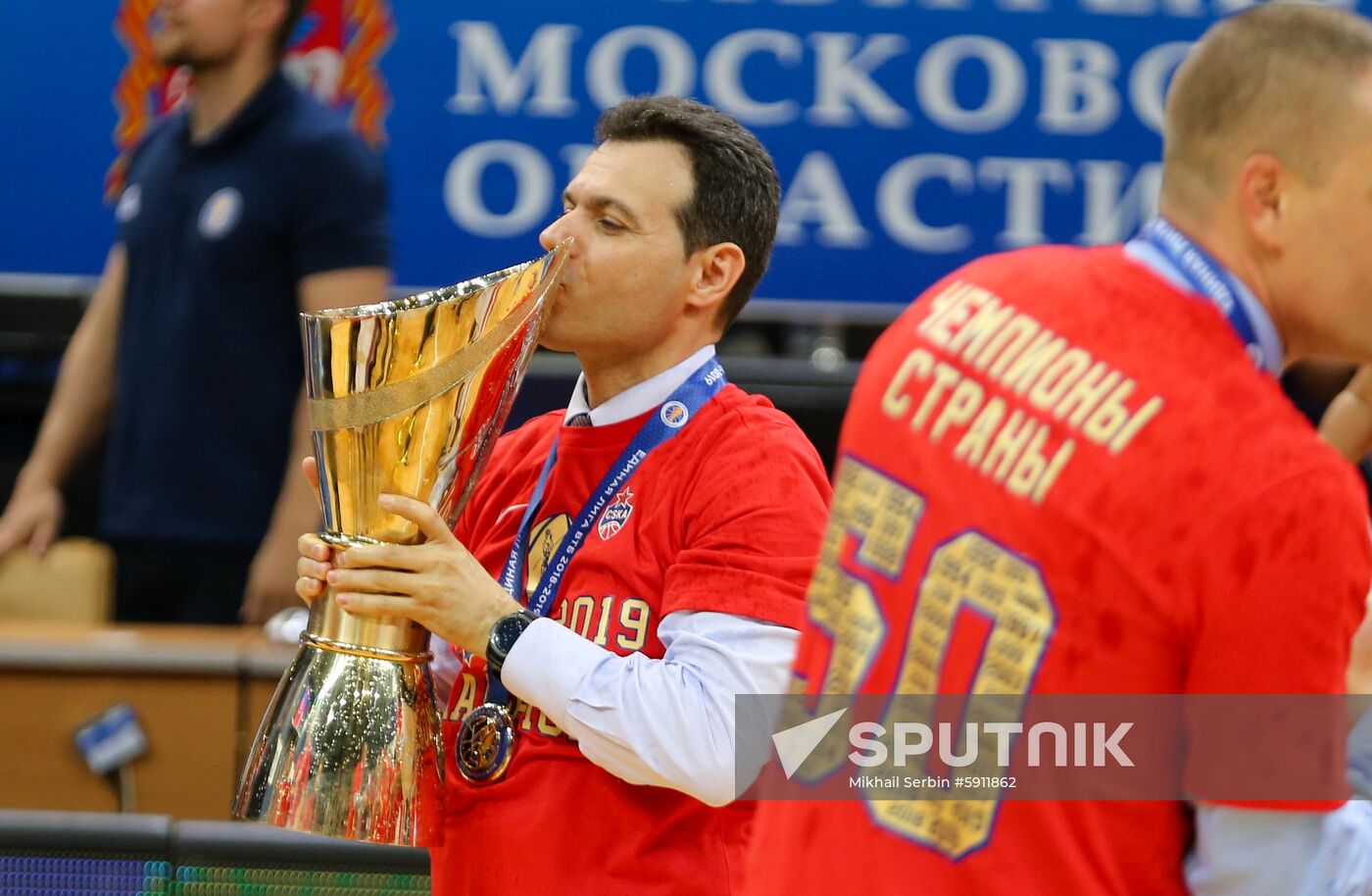 Russia Basketball CSKA Champions