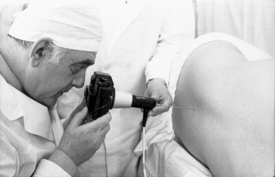 Soviet neurologist Vyacheslav Neretin