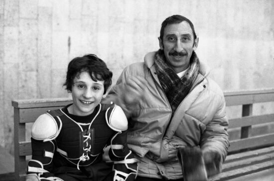 Dynamo children's sport school coach Yan Kamenetsky