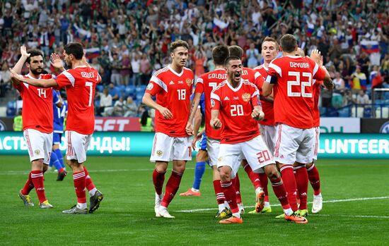 Russia Soccer Euro 2020 Russia - Cyprus