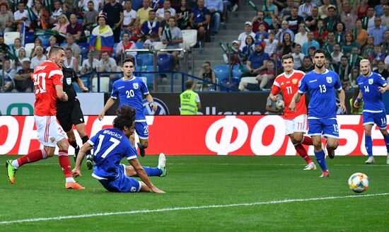 Russia Soccer Euro 2020 Russia - Cyprus