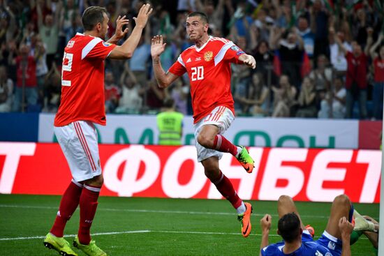 Russia Soccer Euro 2020 Russia - Cyprus