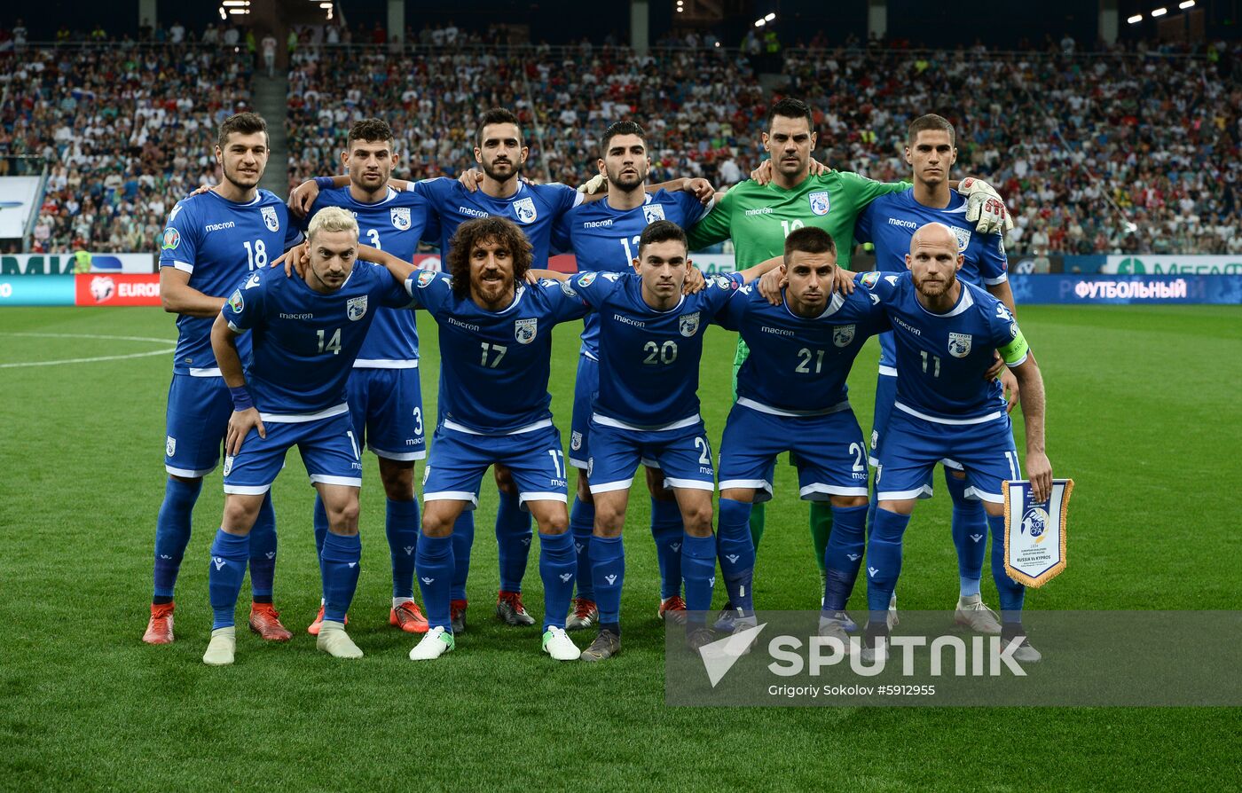 Russia Soccer Euro 2020 Russia - Cyprus
