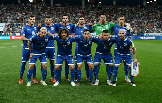 Russia Soccer Euro 2020 Russia - Cyprus