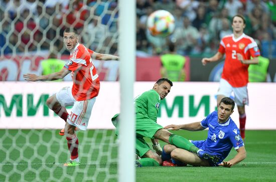 Russia Soccer Euro 2020 Russia - Cyprus