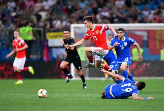 Russia Soccer Euro 2020 Russia - Cyprus