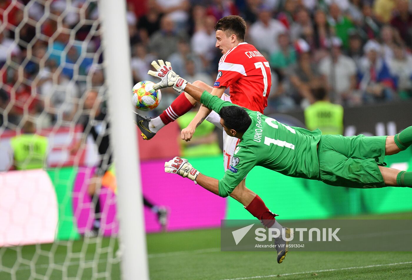 Russia Soccer Euro 2020 Russia - Cyprus