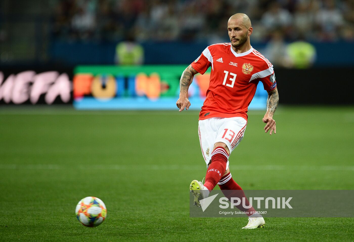 Russia Soccer Euro 2020 Russia - Cyprus